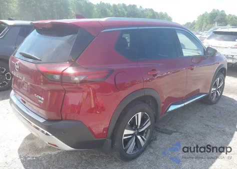 2023 Nissan Rogue Platinum Intelligent Awd z USA, uszkodzony, nr VIN JN8BT3DD1PW311611